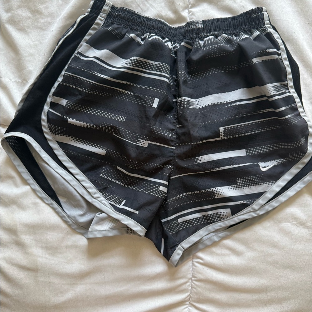 Nike Black and White Athletic Shorts